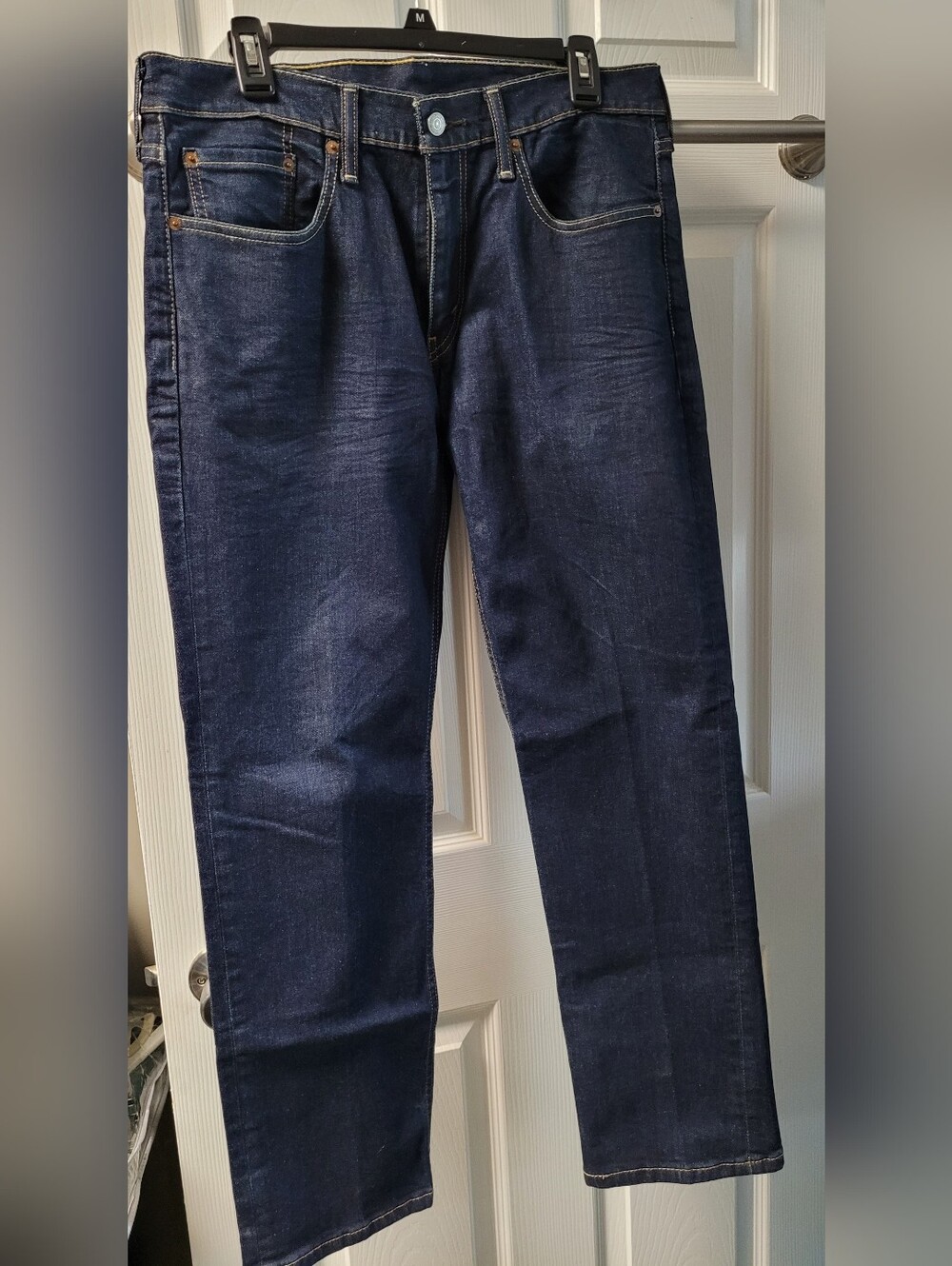 Levi's Men's Straight Jeans - Dark Indigo Wash 32×30